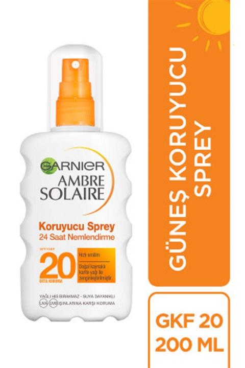 Garnier Ambre Solaire Güneş Koruyucu Sprey Gkf20 200ml