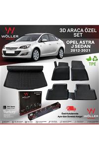 wöller Opel Astra J Sedan Paspas Bagaj Havuzu 2010 2020 3d Ultraflex Set