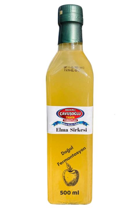 Bozkırlı Çavuşoğlu Elma Sirkesi Doğal Fermantasyon 500ml