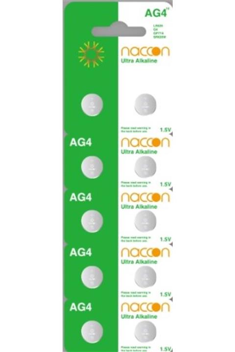 TNL Naccon Ag4, Lr626, Lr66, 177/376/377, Sr626, Sr626sw Düğme Pil 10lu Paket