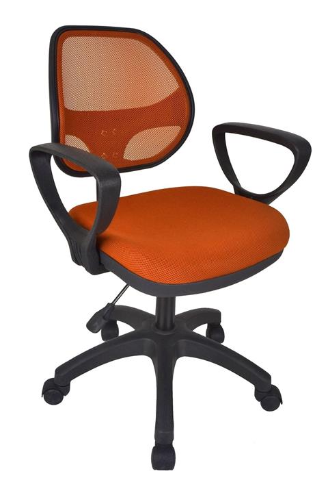 Farkyap Milano Turuncu Fileli Ofis Çalışma Koltuğu Bilgisayar Koltuğu Frkyp0021-5