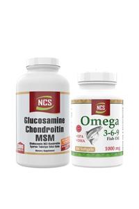 NCS Omega 3 6 9 Balık Yağı 200 Kapsül+glucosamine Msm 300 Tablet