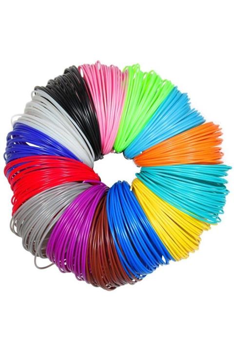 Skygo 3d Kalem 3d Yazıcı Uyumlu Filament 5 Mt (20 Adet)