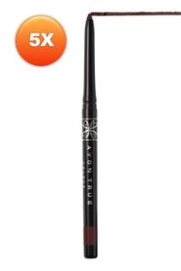 AVON Glimmersticks Açılıp Kapanabilen Göz Kalemi Cosmic Brown Beşli Set