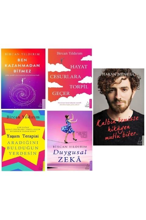 Destek Yayınları Bircan Yıldırım 4 Kitap Set + Kalbin Temizse Hikayen Mutlu Biter