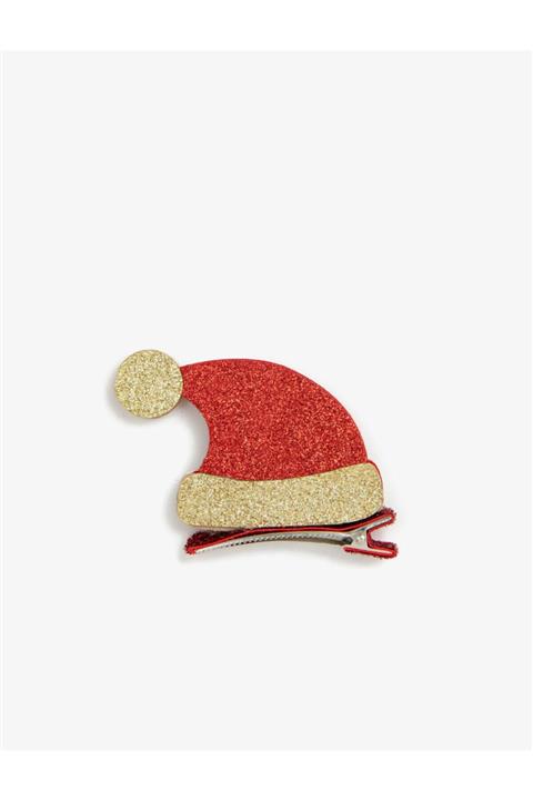 Koton Kız Kırmızı Yeni Yil Temali Toka