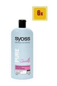 Syoss Şampuan 500 ml Pure 6'Lı Set