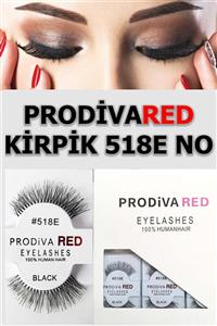 PRODİVA Marka 12 Li Bütün Model Kirpik 518e No