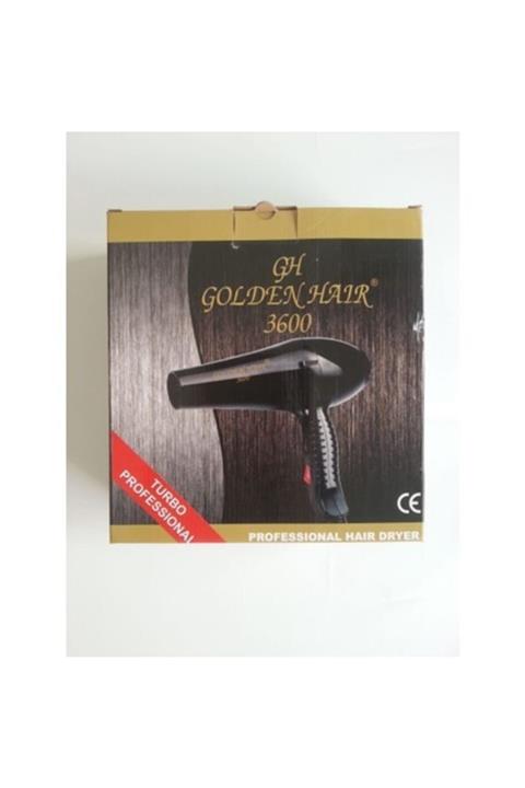 Golden Hair 3600 Fön Makinesi 2200 Watt
