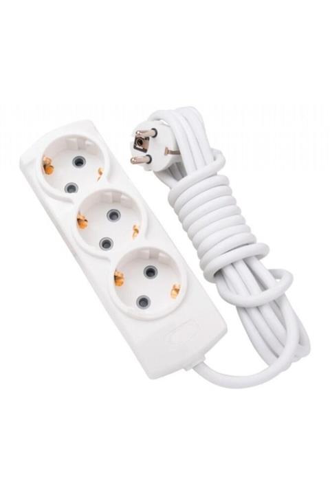 Angel Of Life Tunç 2 Mt 3'lü Priz Topraklı Uzatma Kablosu