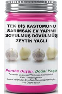 SPANA Tek Diş Kastomunu Sarımsak Soyulmuş Dövülmüş Zeytin Yağlı Ev Yapımı Katkısız 330gr