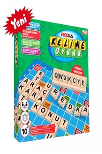 Redka/KumToys Kelime Üretme Scrabble Akıl Zeka Mantık ve Strateji Oyunu Yerli Üretim