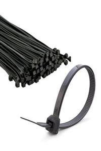 AKSUFEZ (falçata Hediyeli) Plastik Beyaz Cırt Kelepçe 4.8 X 250 Mm 100 Lü Tnr-0445