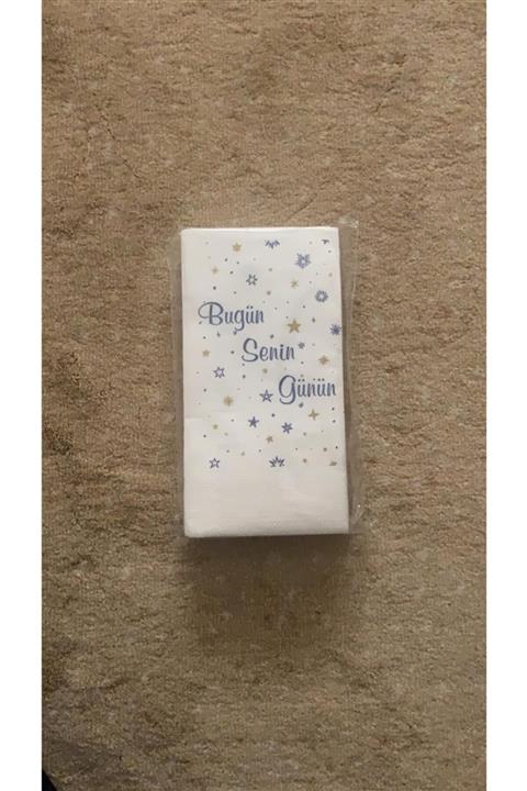 Black Rose Konuşan Sunumluk Dekor Peçete Bugün Senin Günün