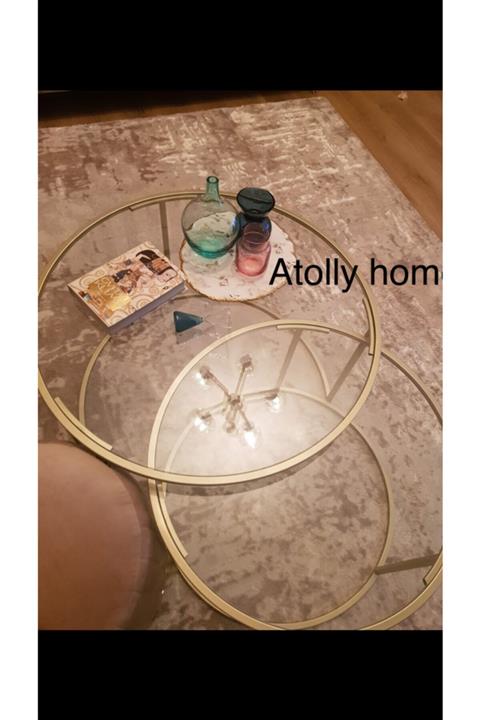 Atolly Home Metal 2 Li Orta Sehpa