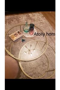 Atolly Home Metal 2 Li Orta Sehpa