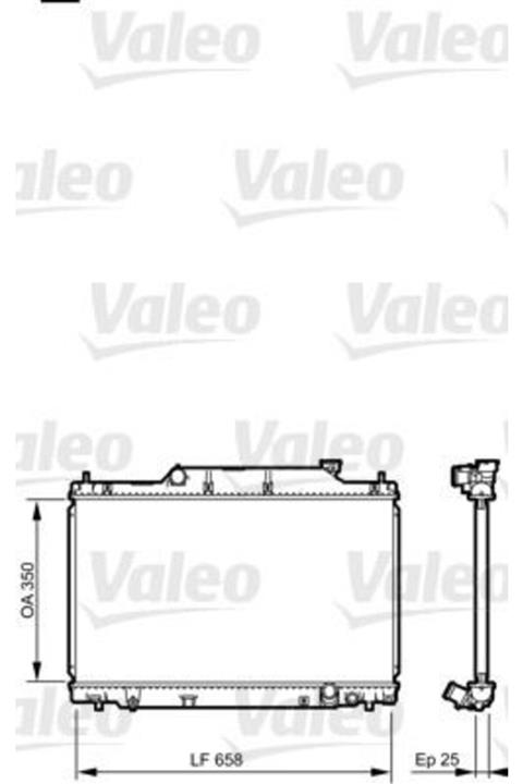 ÖZGÜÇYEDEK Motor Su Radyatoru Cıvıc (k20a2) H,b Type R 0106 Manuel