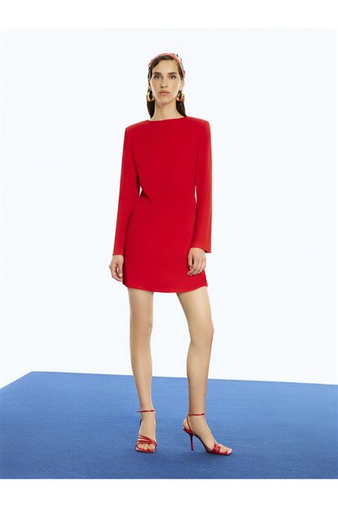 Nocturne Vatkalı Mini Elbise