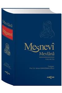 Akçağ Yayınları Mesnevi Mevlana - Tam Metin (kitap Kağıdı)