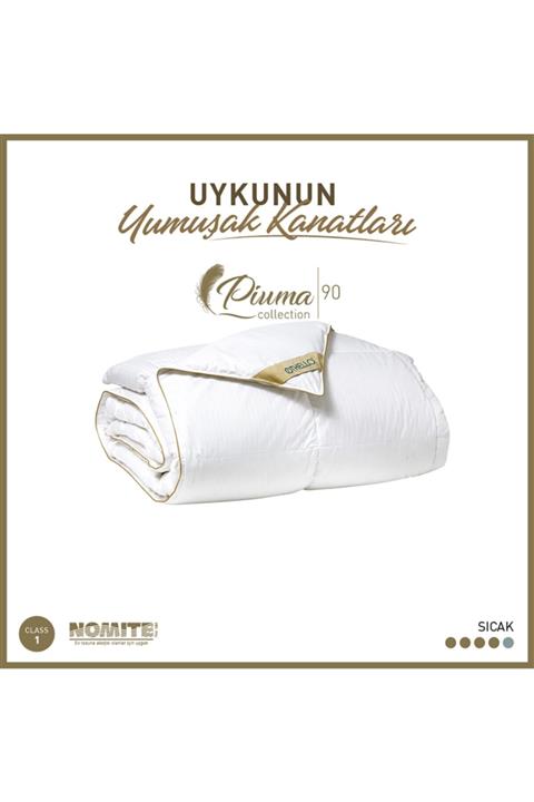 OTHELLO Pıuma 90 Kaz Tüyü Yorgan 155x215 Cm