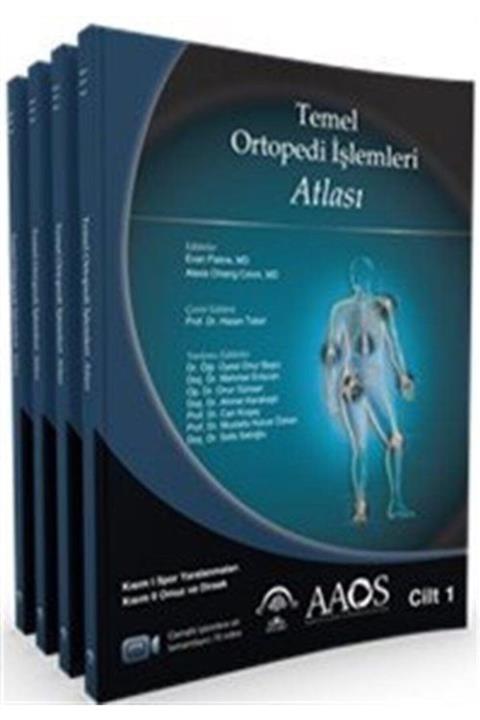Ema Tıp Kitabevi Temel Ortopedi İşlemleri Atlası ( 4 Kitap Takım)