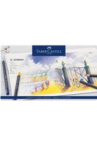 Faber Castell Faber Castel Goldfaber Kuru Boya Kalem Seti 36'lı