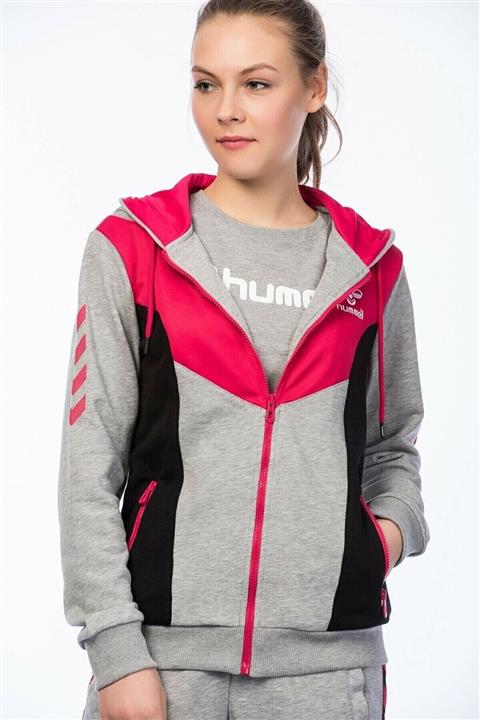 HUMMEL Janella Kadın Fermuarlı Sweatshırt