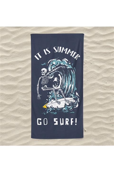 NİFFHOME Nıffhome Baskılı Plaj Havlusu 80x150 Cm-103