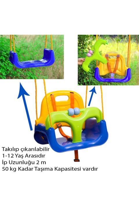Saban Mavi Çocuk Salıncağı (Demonte)