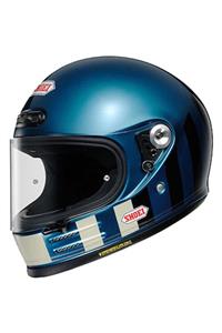 Shoei Mavi Desenli  Kask