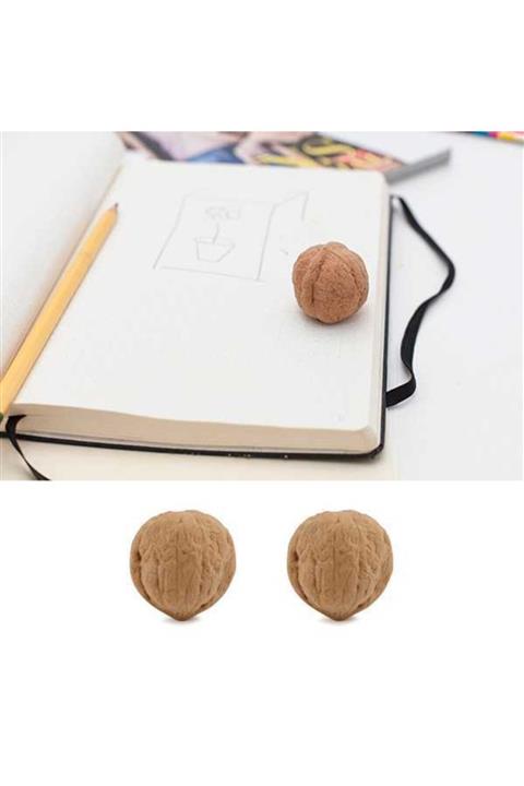 Kikkerland Ceviz Silgi 2'li Set SL55