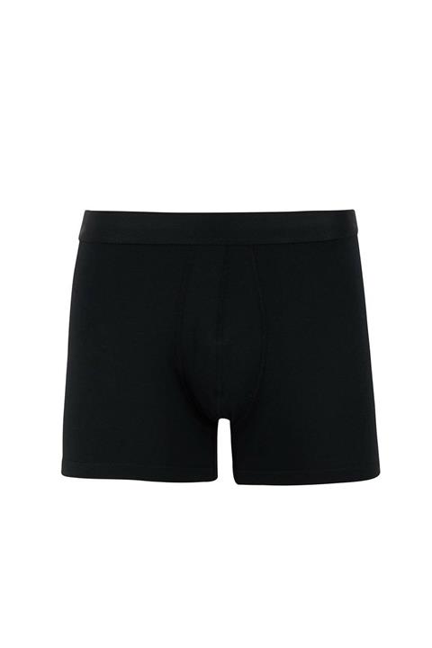 Meguca Socks Pamuklu Esnek Erkek Boxer Tekli Paket Siyah