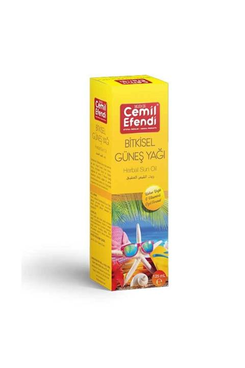 Cemil Efendi Bitkisel Güneş Yağı 125 ml