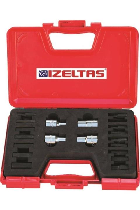 İzeltaş 1/2 Manyetik Lokmalı Uç Takımı 20 Parça