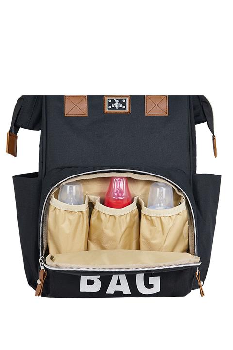Stylo Baby Bag Sırt Çantası Siyah