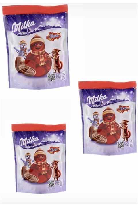 Milka Daim Sütlü Çikolata 86 Gr X 3 Paket