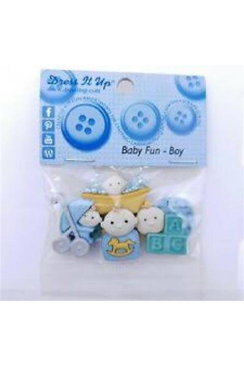 Dress it Up Aksesuar Düğme( Baby Fun -boy)