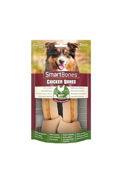 SmartBones Tavuklu Düğüm Kemik Medium 2'li 13cm
