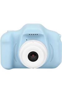 BLUE İNTER Cmr9 Mini Eğitici Kamera Çocuklar Için Dijital Fotoğraf Makinesi -mavi