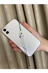 sun accessory Yeşil Limon Meyve Figürlü Telefon Aksesuarı Süsü