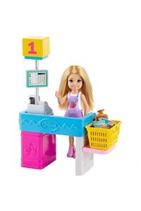 Barbie Barbie Chelsea Meslekleri Öğreniyor Market Çalışanı Oyun Seti Gtn67