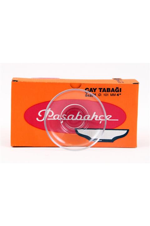Paşabahçe 6 Lı Cam Çay Tabağı 54201