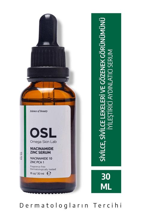 OSL Omega Skin Lab Niacinamide Zinc Serum 30ml