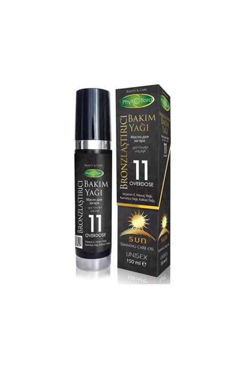 Phytoflora Bronzlaştırıcı Bakım Yağı 11 Overdose 150ml