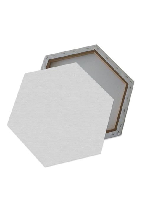 Ponart 30x30cm Basics Seri Tuval Altıgen