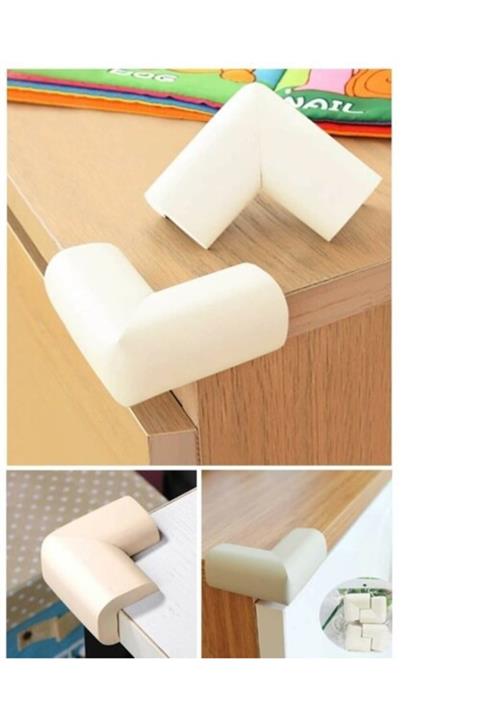 Trend Sanal Kauçuk Köşe Masa Kenarı Bebek Koruyucu 4'lü Set