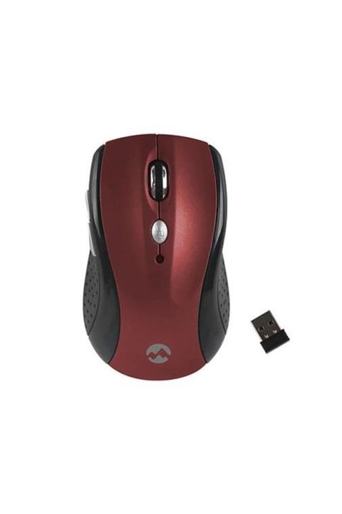 Everest Smw-266 Usb 2.4 Ghz Optic Kablosuz Mouse Kırmızı