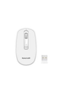 Promate Mouse Optik Kablosuz Wireless Usb 2.4ghz 1500 Dpi 10m Etkili Beyaz