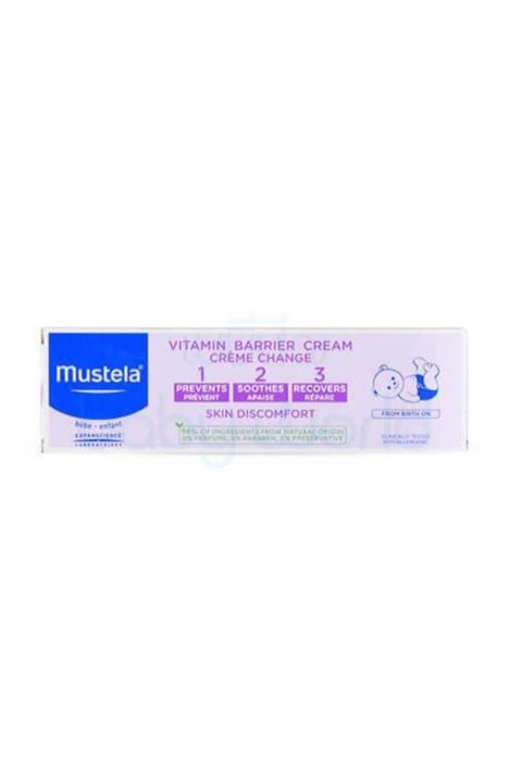 Mustela Vitamin Pişik Önleyici Bariyer Krem 1.2.3. 100 ml