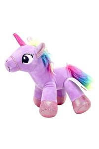 MamiToys Mor Unicorn Peluş 20 cm